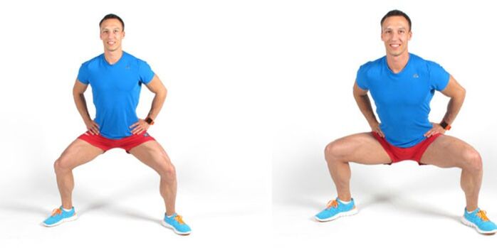 I plié squat aiuteranno ad aumentare efficacemente la potenza di un uomo